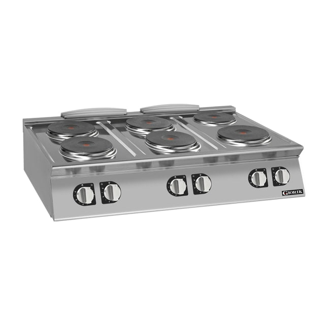 Giorik 700 Series 6 zone (round) Electric Boiling Top CE76TTT