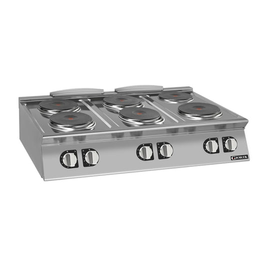 Giorik 700 Series 6 zone (round) Electric Boiling Top CE76TTT