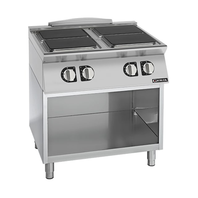 Giorik 900 Series 4 zone (square) Electric Boiling Top on Open Base CE94QGT
