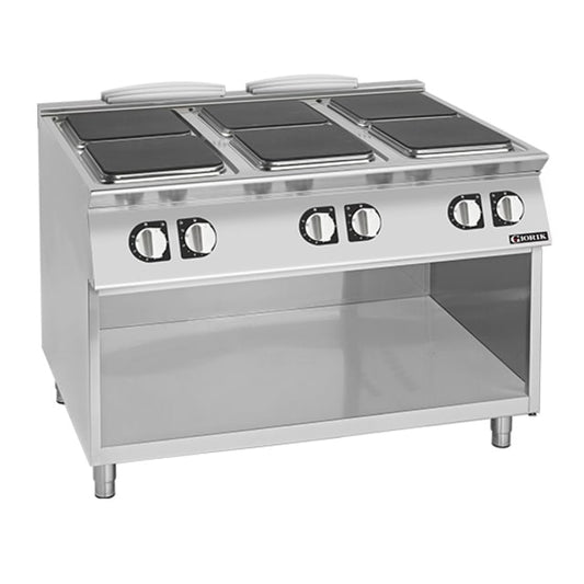 Giorik 900 Series 6 zone (square) Electric Boiling Top on Open Base CE96QGT