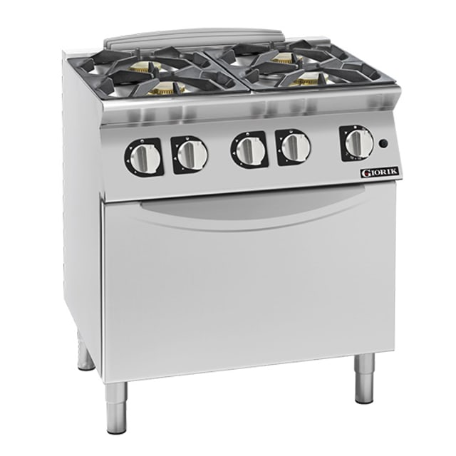 Giorik 900 Series 4 Burner Gas Range on Gas Oven CG940FT.P