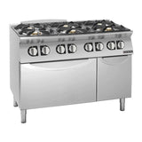 Giorik 700 Series 6 Burner Gas Range on Electric Oven CG760ET.P