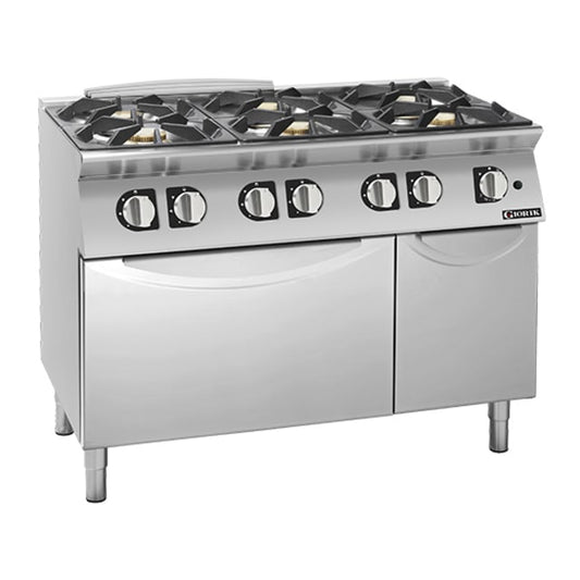 Giorik 700 Series 6 Burner Gas Range on Gas Oven CG760FT.N