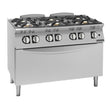 Giorik 700 Series 6 Burner Gas Range on MAXI Gas Oven CG760HT.P
