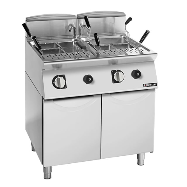 Giorik 700 Series 800mm wide 26L + 26L Freestanding Electric Pasta Cooker CPE746T