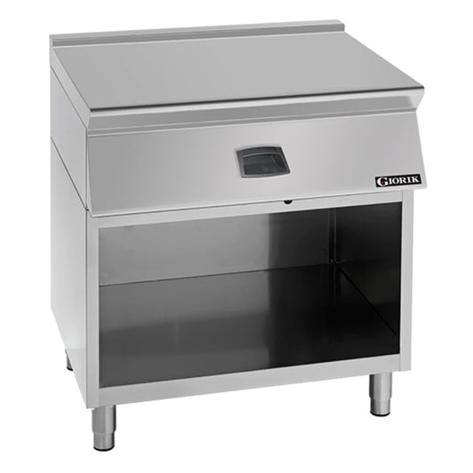 Giorik 700 Series 800mm wide Worktop on Open Base with Drawer EN74CGT