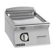 Giorik 900 Series 400mm wide Smooth Satin Chrome Electric Frytop FLE92TCRXT
