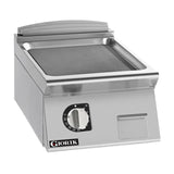 Giorik 700 Series 400mm wide Smooth Mild Steel Electric Frytop FLE72TFT