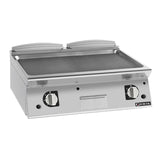 Giorik 700 Series 800mm wide Smooth Mild Steel Gas Frytop FLG741TFT.N