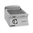 Giorik 700 Series 400mm wide Ribbed Mild Steel Electric Frytop FRE72TFT