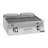 Giorik 900 Series 800mm wide Ribbed Mild Steel Electric Frytop FRE941TFT