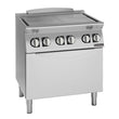 Giorik 900 Series 800mm wide Electric Solid Top on Electric Oven TE940ET