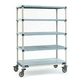 Metro Max Q 5 Tier Mobile Shelving - 24 x 48 x 68" MAXQ.M.5T68.2448