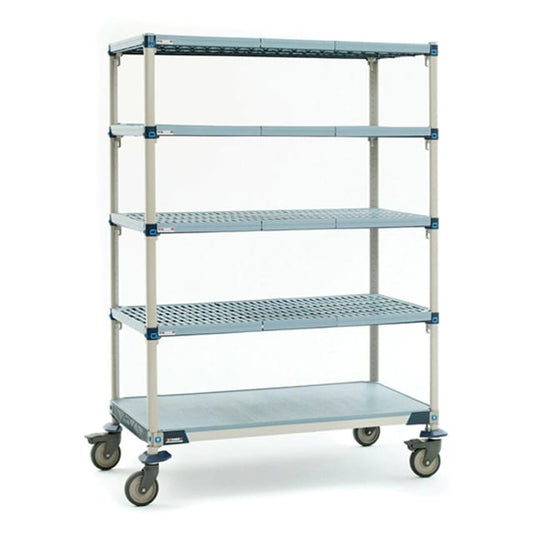 Metro Max Q 5 Tier Mobile Shelving - 21 x 42 x 68" MAXQ.M.5T68.2142