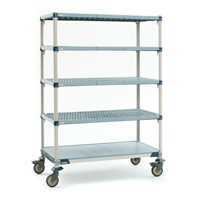 Metro Max Q 5 Tier Mobile Shelving - 18 x 30 x 68" MAXQ.M.5T68.1830
