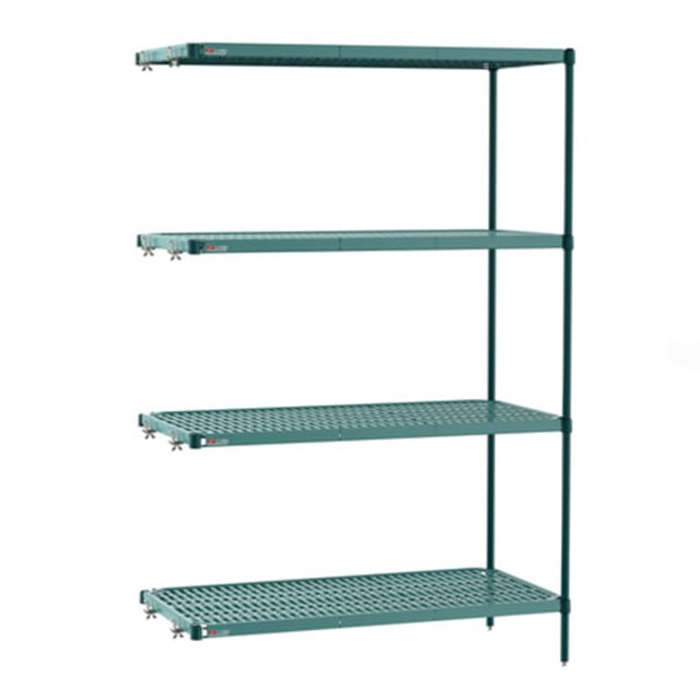 Metro Super Erecta PRO 5 Tier Add-On Polymer Mat Shelving - 21 x 60 x 74" PR.A5T74.2460