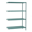 Metro Super Erecta PRO 5 Tier Add-On Polymer Mat Shelving - 21 x 42 x 74" PR.A5T74.2442
