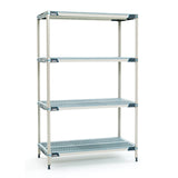 Metro Max Q 4 Tier Shelving - 24 x 42 x 74" MAXQ.4T74.2442