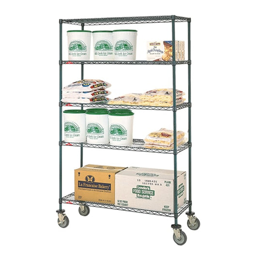 Metro Super Erecta Mobile Wire Shelving - 4 Tier 18 X 30 X 74" NK3.M4T68.1830