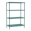 Metro Super Erecta PRO 4 Tier Polymer Mat Shelving - 21 x 36 x 74" PR.4T74.2136