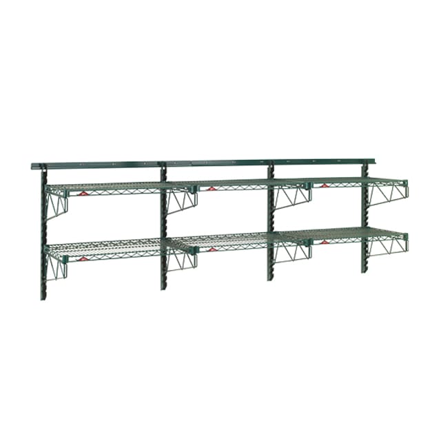 Metro 2 Tier Adjustable Wall Shelving 455mm Deep WS2T.1842