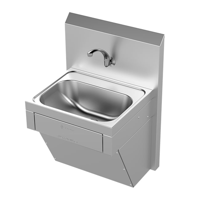 Stoddart Plumbing Knee Operated Wash Basin with Tempering Valve WB.KO3.TV