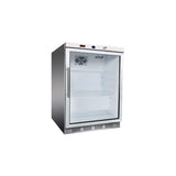 Thermaster Display Bar Fridge with Glass Door - HR200G S/S