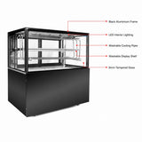 Bonvue premium Static Cooling Sushi Display Cabinet - SSD090-2XB