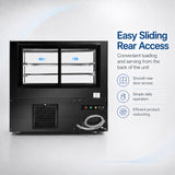 Bonvue premium Static Cooling Sushi Display Cabinet - SSD090-2XB