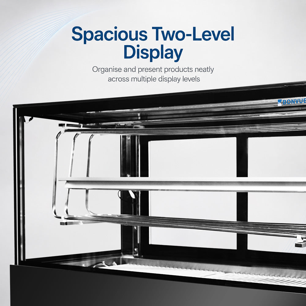 Bonvue premium Static Cooling Sushi Display Cabinet - SSD090-2XB