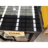 2NDs: Bonvue Black Trim Square Glass Cake Display 2 Shelves SSU90-2XB-NSW1846