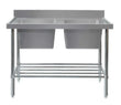 Double Sink Bench W2400 X D600 X H900 3 SS2624C