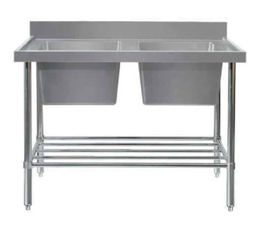 Double Sink Bench W1800 X D700 X H900 SS2718R