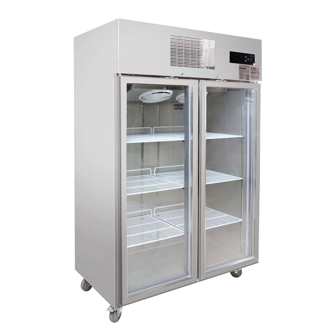 SUCG1000 Double Door Upright Display Fridge