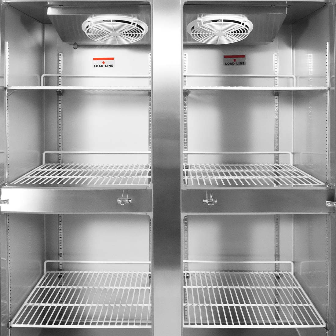 SUF1000 TROPICAL Thermaster 4 x Half door SS Freezer