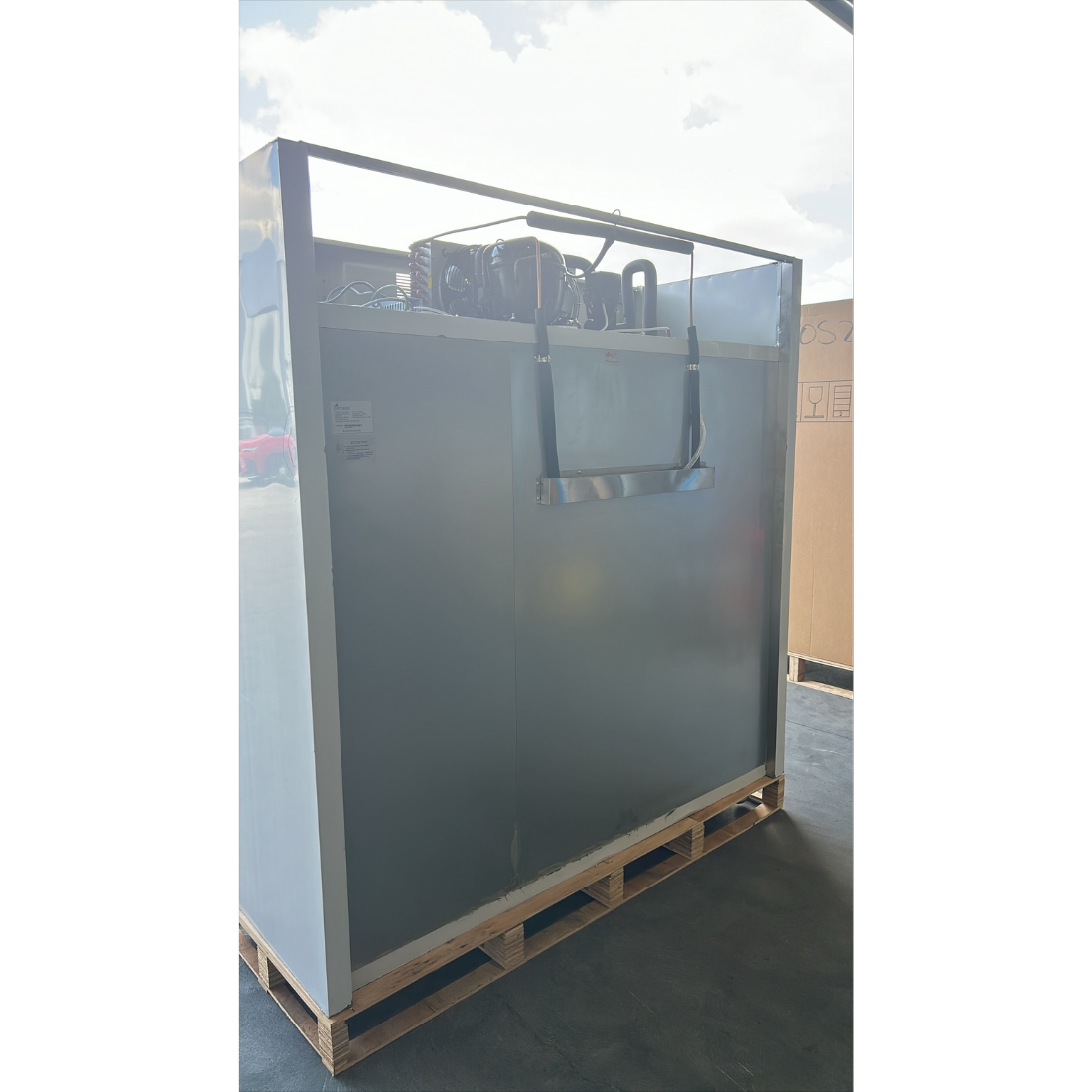 Ex-Showroom: Thermaster Three Door SS Upright Storage Freezer - SUF1500-QLD129