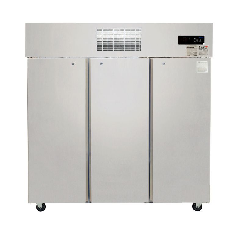 Ex-Showroom: Thermaster Three Door SS Upright Storage Freezer - SUF1500-QLD129