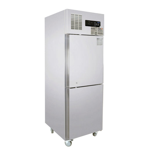 SUF500 TROPICAL Thermaster 2 x Half door SS Freezer