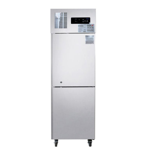 2NDs: TROPICAL Thermaster 2 x Half door SS Freezer - SUF500 - NSW2150