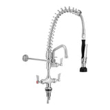 Compact Dual Bench Mount Pre-Rinse with 6" Pot Filler T-3M53015-C