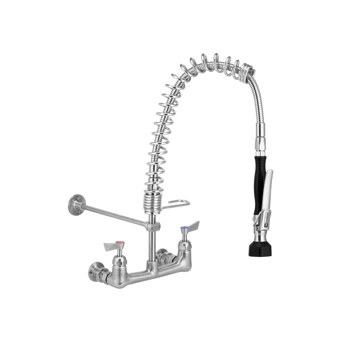 Large. Quick Rinse Instrument Rinse System Compact Stainless Steel Exposed Wall Mounted Pre Rinse Unit T-3M53430 ...