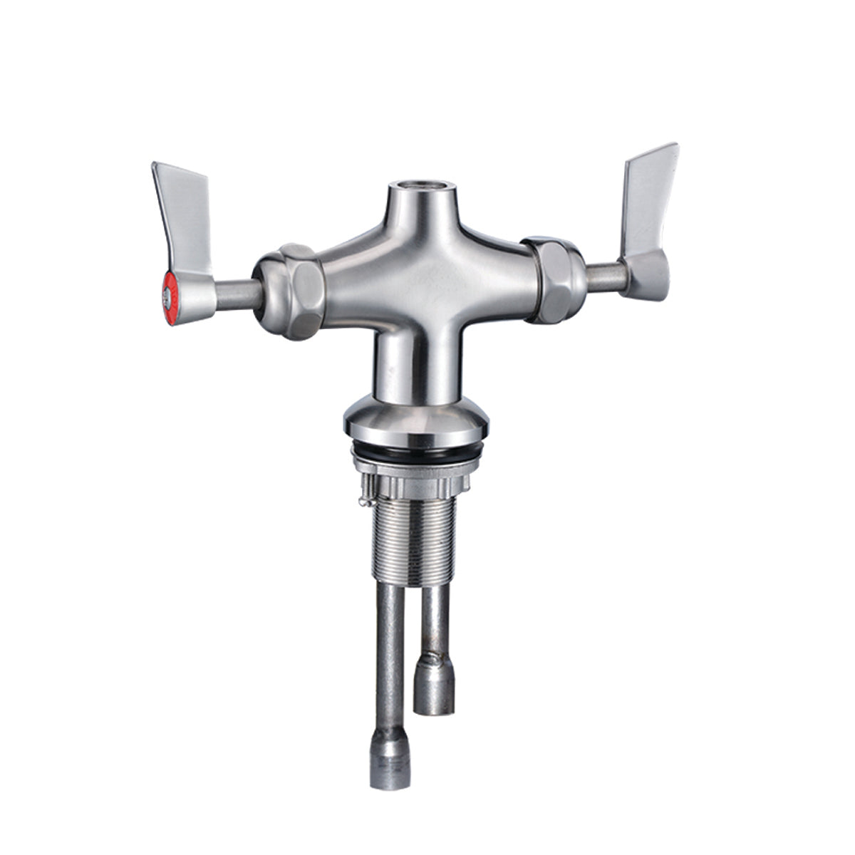 Stainless Steel Dual Hob Mounted Tap Body T-3M63134