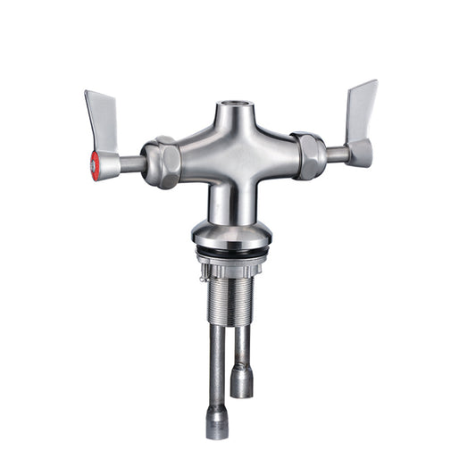 Stainless Steel Dual Hob Mounted Tap Body T-3M63134