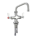 Dual Bench Mount Body with 6" Spout T-3MDH06