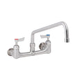 Stainless Steel Exposed Wall Tap Body With 12" Spout T-3MEW12