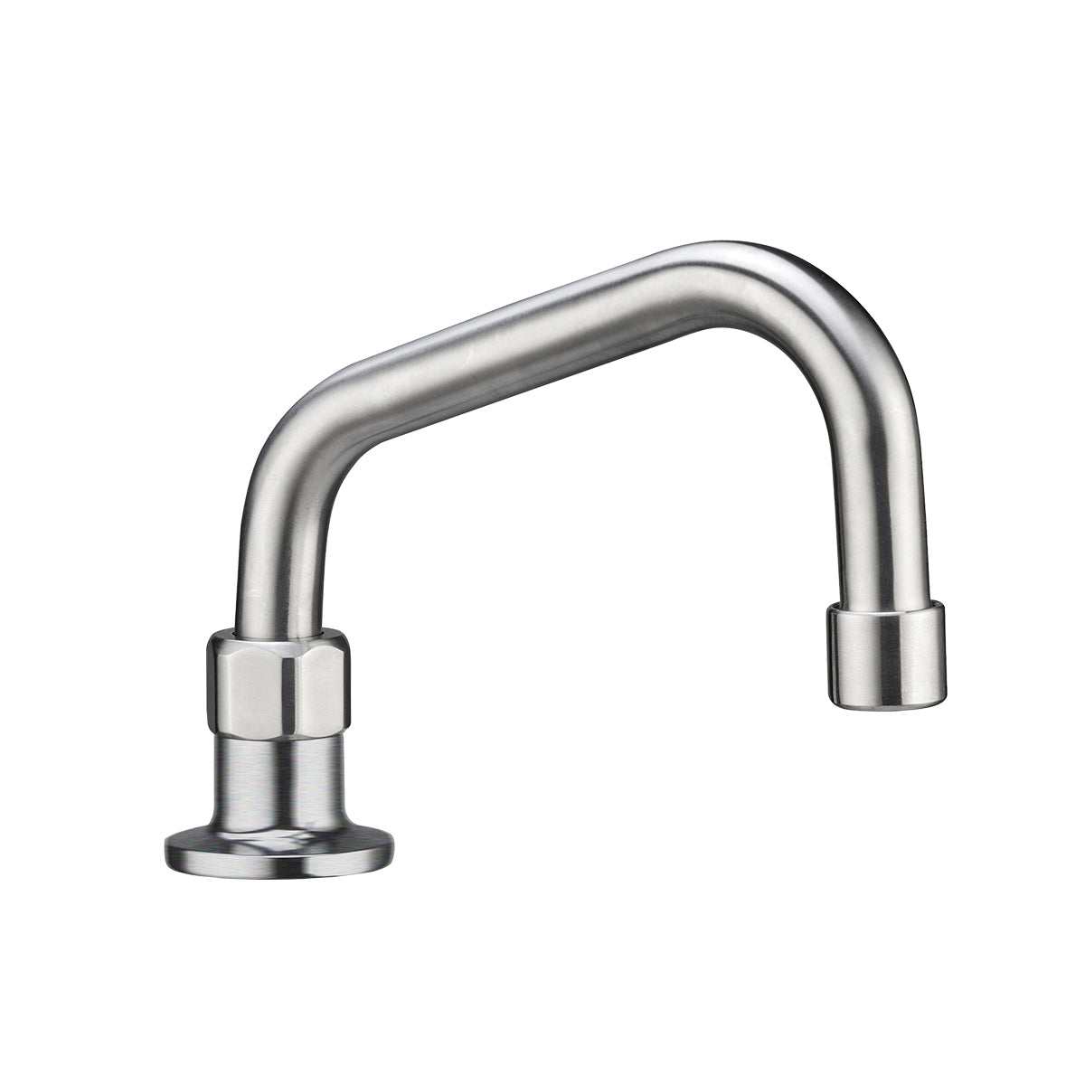 Stainless Steel Bench Mount (No Stops) with 8" Spout T-3MHO08