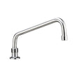 Stainless Steel Bench Mount (No Stops) with 12" Spout T-3MHO12