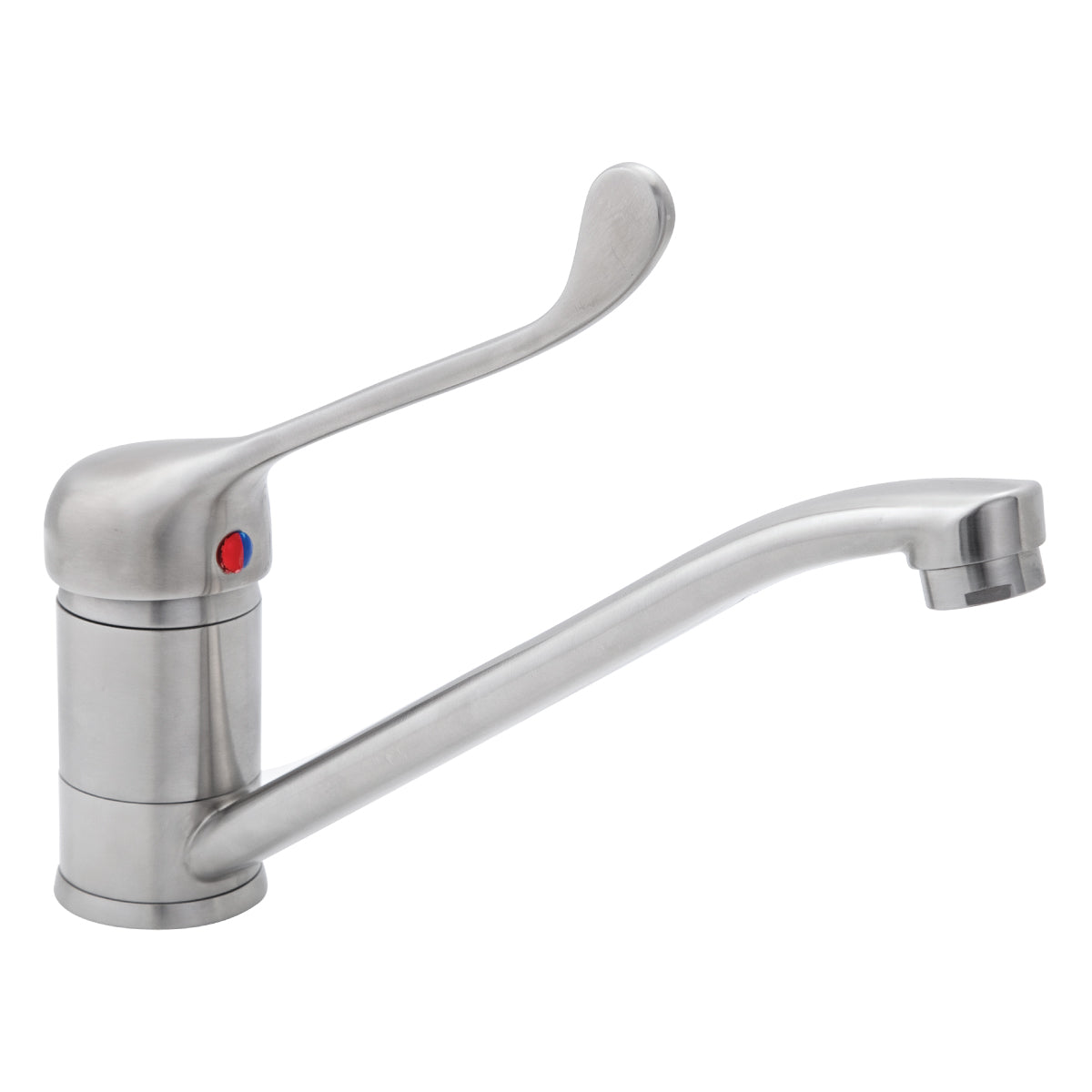 Stainless Steel Lever Handle Sink Mixer 4 Star T-3MLS4MIX