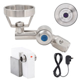 45 Degree Wall-Mount Sensor Bubbler with Metal Mouthguard Mains Operated T-3MSS-BUB45SWM