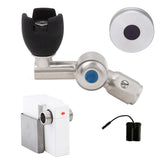 45 Degree Silicone Mouthguard Bubbler with Hob-Mount Sensor Battery Operated  T-3MSS-BUBS45SB